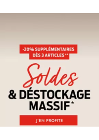 Prospectus Christine Laure BESANCON : -20% supplémentaires dès 3 articles achetés !