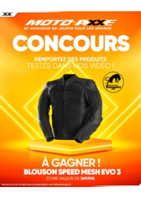Prospectus Moto Axxe SAINT MAXIMIN : Alors plutôt que de tout entasser, autant vous en faire profiter !