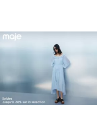 Prospectus Maje REIMS : SOLDES jusqu'à -50 %
