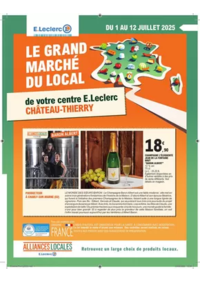 Prospectus E.Leclerc CHATEAU THIERRY : TEMPS FORT LOCAL DIGITAL