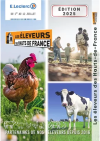 Prospectus E.Leclerc BAILLEUL : Grand marché du local + cahier E des Hdf