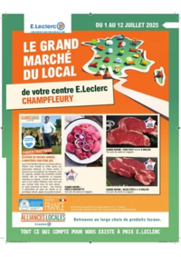 Prospectus E.Leclerc CHAMPFLEURY : TEMPS FORT LOCAL DIGITAL
