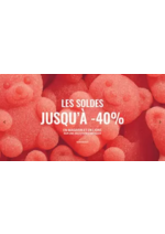 Promos et remises  : SOLDES jusqu'à -40 %
