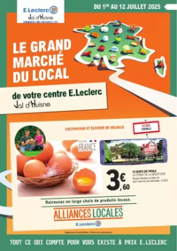 Prospectus E.Leclerc CHERRE : Catalogue Alliances Locales