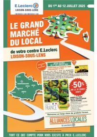 Prospectus E.Leclerc LOISON SOUS LENS : ALLIANCES LOCALES