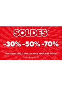 Prospectus Stokomani Échirolles : SOLDES jusqu'à -70 %