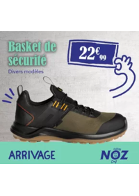 Prospectus NOZ Anzin : Chaussures de sécurité