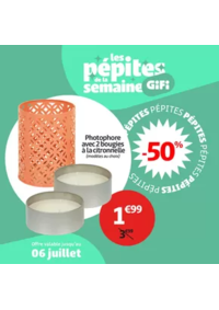 Prospectus Gifi ST MARCEL VERNON : Profitez des pépites de la semaine chez GiFi : du 2 au 6 juillet une sélection de produits à PRIX FO