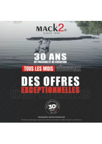 Prospectus Pacific Pêche ANGERS : Ce mois-ci découvrez une NOUVELLE sélection de produits de la marque Mack2 à un prix EXCEPTIONNEL !