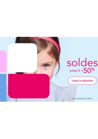 Prospectus Jacadi PARIS 98 Rue Caulaincourt : Soldes jusqu'à -50%