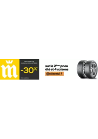 Prospectus Midas Saint Brice/Foret : OFFRE -30% SUR LE 2ème PNEU CONTINENTAL