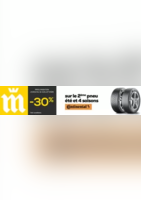 OFFRE -30% SUR LE 2ème PNEU CONTINENTAL - Midas