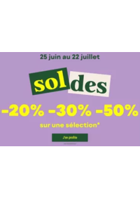 Prospectus Nature & Découvertes QUIMPER : Soldes