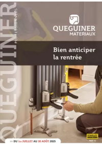 Prospectus Quéguiner matériaux Paimpol : Bien anticiper la rentrée
