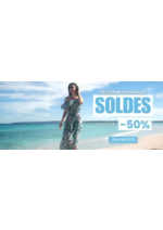 Prospectus Jacqueline Riu : Deuxième démarque soldes Jusqu'à -50%