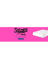 Prospectus Le Roi du Matelas Hautmont : SOLDES D'ÉTÉ JUSQU'À -70%