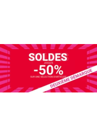 Prospectus Courir LA VILLE DU BOIS : SOLDES jusqu'à -50 %