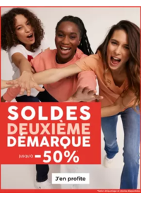 Prospectus CCV Haguenau : Soldes Deuxième Démarque Jusqu'à -50%