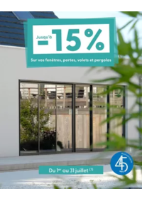 Prospectus Tryba THOIRY : Jusqu’à -15% sur fenêtres, volets, portes et pergolas