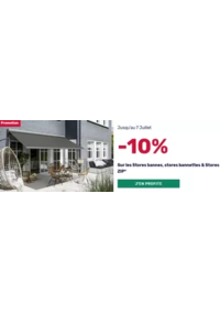 Prospectus K par K CHAMPIGNY SUR MARNE : -10% Sur les Stores bannes, stores bannettes & Stores ZIP*