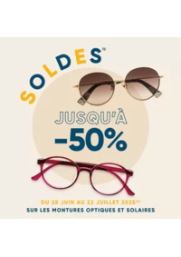 Prospectus Les opticiens mutualistes MAUBEUGE : Soldes