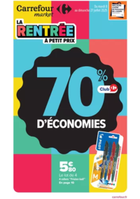 Prospectus Carrefour Drive RIOM MENETROL : 70% D'ÉCONOMIES