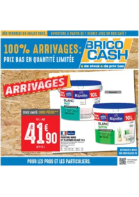 Prospectus Brico Cash SOMAIN : C’est le moment de profiter des nouveaux arrivages Brico Cash !