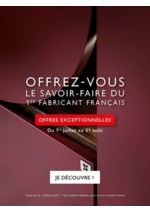 Prospectus Cuisines Schmidt : Offrez-vous le savoir-faire du premier fabricant français* !