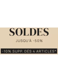 Prospectus Carré blanc Paris LES SABLES D'OLONNE : SOLDES jusqu'à -50 %