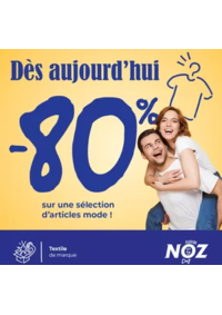 Prospectus Noz Neuilly sous Clermont : SOLDES Textile de marques