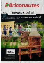 Prospectus Les Briconautes : TRAVAUX D'ÉTÉ
