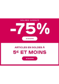Prospectus Claire's Albertville : SOLDES jusqu'à -75 %