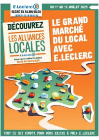Prospectus E.Leclerc SEGRE : GRAND MARCHE DU LOCAL