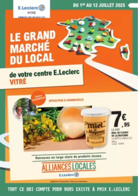 Prospectus E.Leclerc VITRE : Prospectus alliances locales