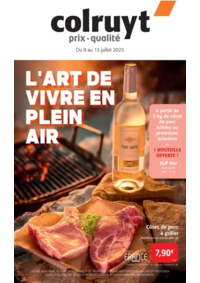 Prospectus Colruyt PONTARLIER : L'art de vivre en plein air