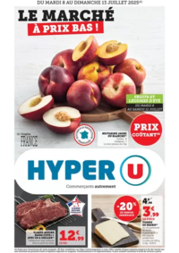 Prospectus Hyper U AIZENAY : Le marché à prix bas!
