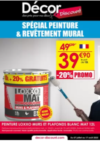 Prospectus Décor Discount Fenouillet : SPÉCIAL PEINTURE & REVÊTEMENT MURAL