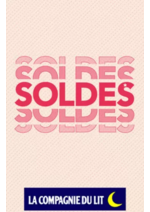 Prospectus La Compagnie du lit : SOLDES