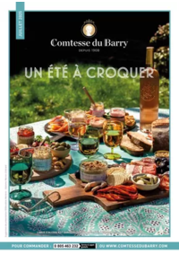 Prospectus Comtesse du Barry Tours : Catalogue Juillet 2025