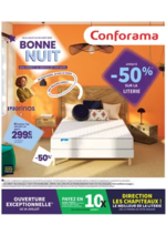 Prospectus Conforama : Bonne Nuit