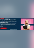 Jusqu'à 160 € offerts + votre cotisation Sobrio à 1 € par an pendant 2 ans - Société Générale