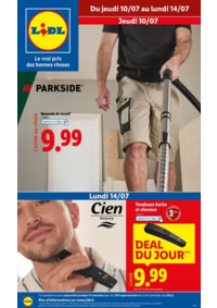 Prospectus Lidl CHAMPIGNY SUR MARNE : Profitez de la vente Parkside chez Lidl, des outils à prix malins pour les bricoleurs !