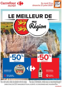 Prospectus Carrefour Market SAINT JEAN PIED DE PORT : LE MEILLEUR DE MA REGION NORMANDIE