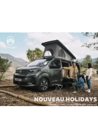 Prospectus Citroen VILLELONGUE DE LA SALANQUE : Citroën Nouveau Holidays Caractéristiques