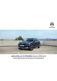 Prospectus Citroen CHAMBOURCY : Citroën Nouvelle ë-C4 X Electrique Caractéristiques