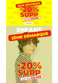 Prospectus Dégriff'Stock VITROLLES : Deuxième démarque soldes Jusqu'à -20%