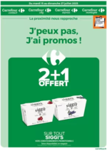 Prospectus Carrefour : J'PEUX PAS J'AI PROMOS DU 15 AU 27 JUILLET