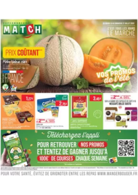 Prospectus Supermarchés Match Creil : VOS PROMOS de l'été