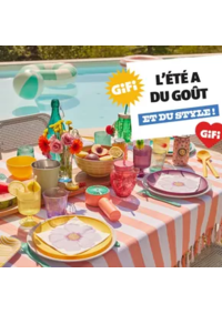Prospectus Gifi LES ANGLES : Bonne humeur, couleurs et saveurs d’été s'invitent à votre table !