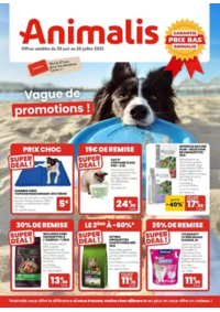 Prospectus Animalis Cormontreuil : Vague de promotion !